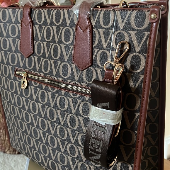 VALENTINO ORLANDI LARGE TOTE NEW AUTHENTIC 14x14 - Picture 12 of 13